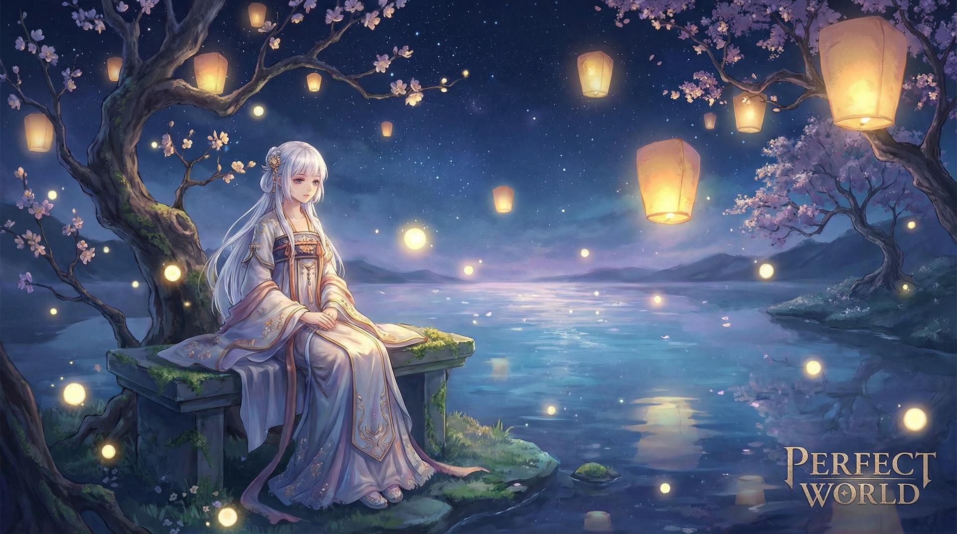每日吃瓜星河湖畔唯美视频